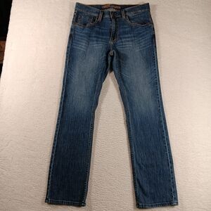 Cody James Jeans Mens 33x32 Blue Equalizer Wash Jackson Slim Straight Western